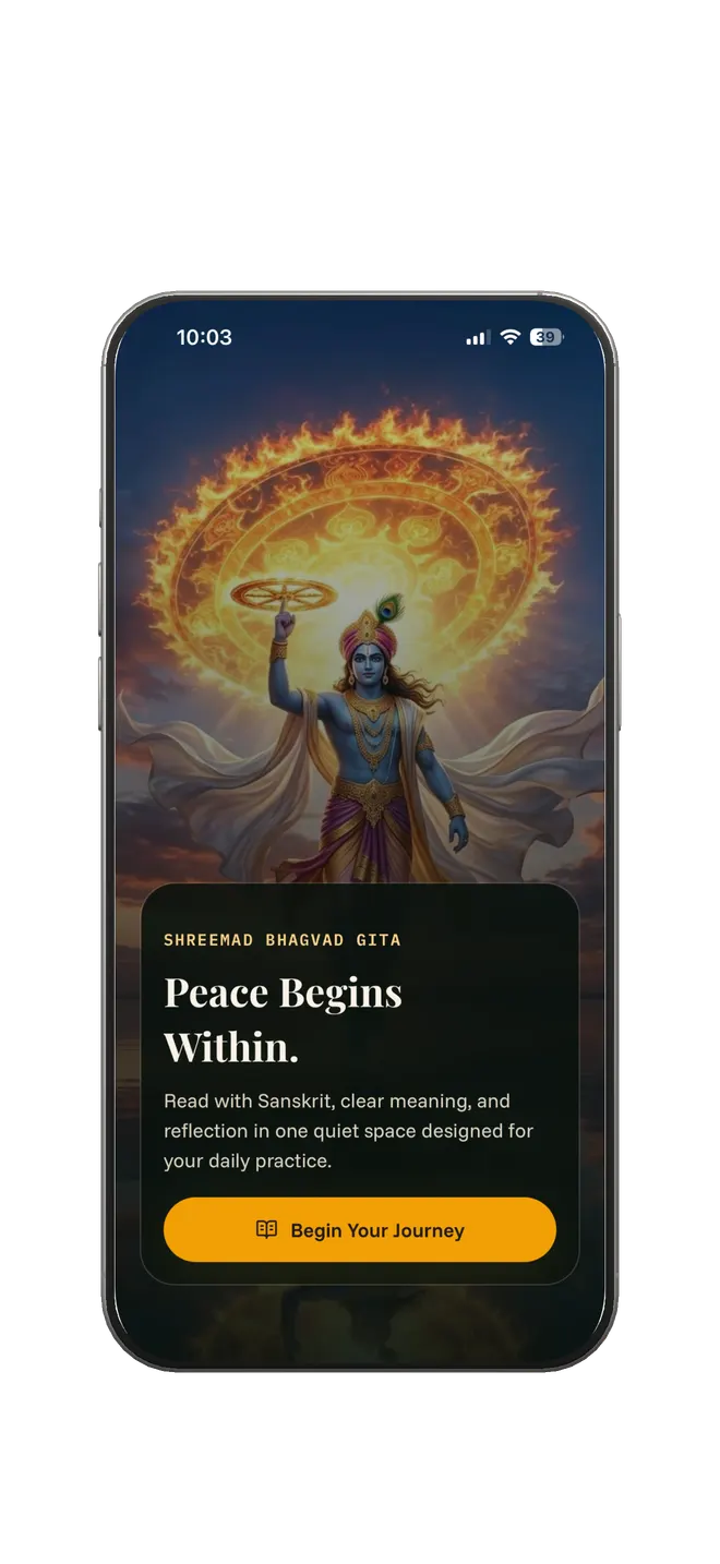 Chapter journey screen